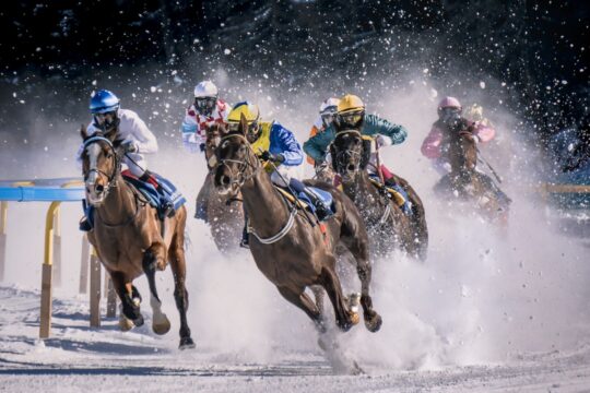 Photo Horse race